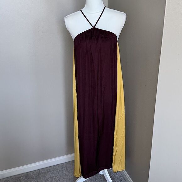 Banana Republic Coral Midi Dress! - Picture 1 of 9